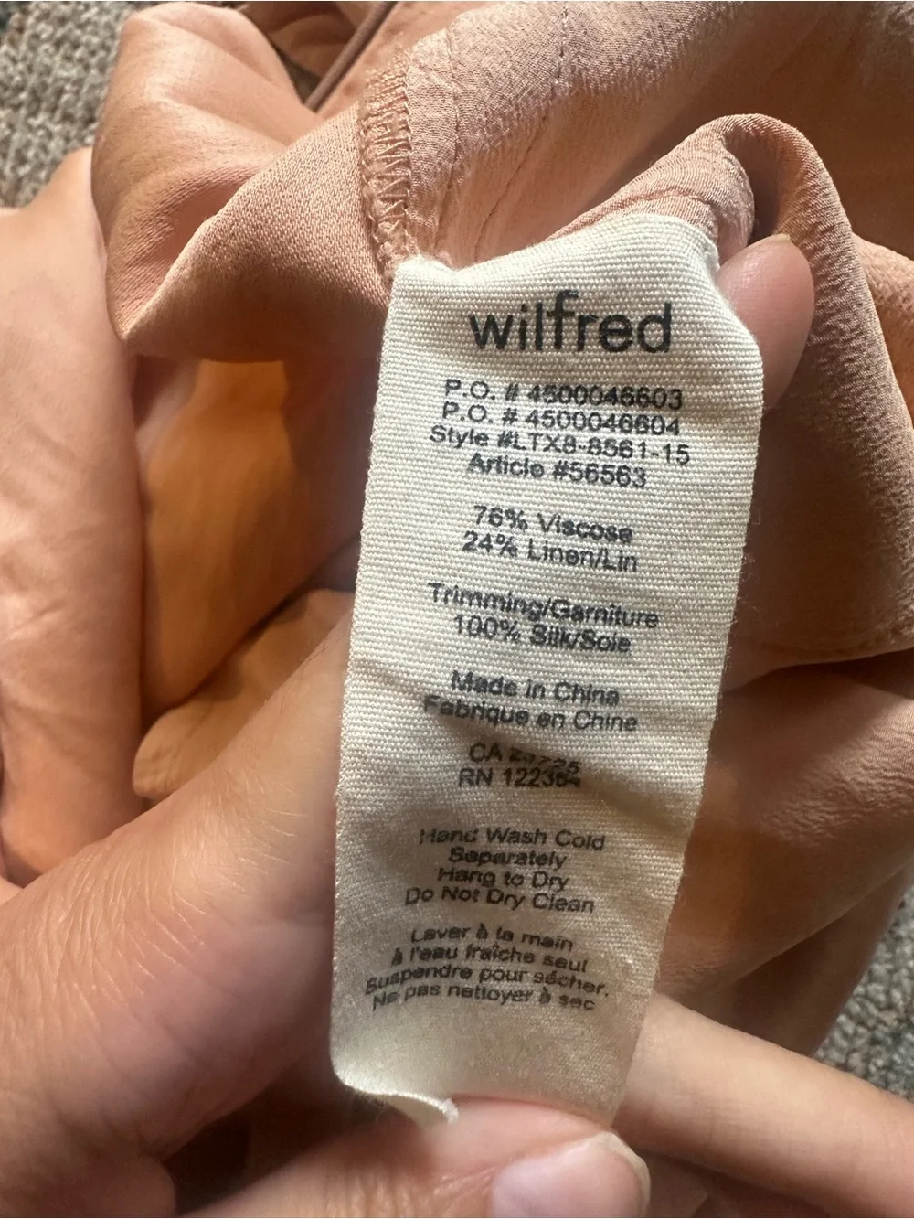 Wilfred lightweight sleeveless